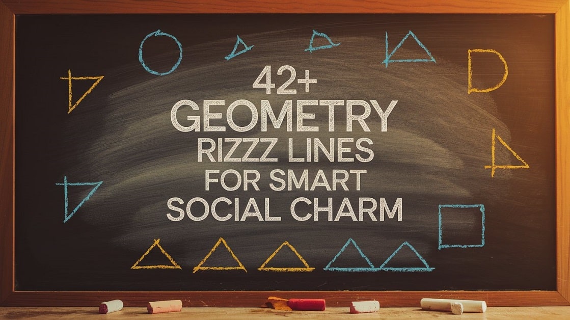 You are currently viewing 42+ Geometry Rizz Lines for Smart Social Charm