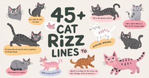 Read more about the article 45+ Cat Rizz Lines to Spark Connections & Charm Instantly