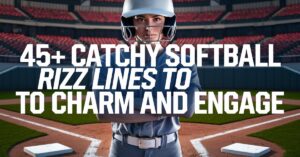 Read more about the article 45+ Catchy Softball Rizz Lines to Charm and Engage