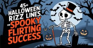 Read more about the article 45+ Halloween Rizz Lines for Spooky Flirting Success