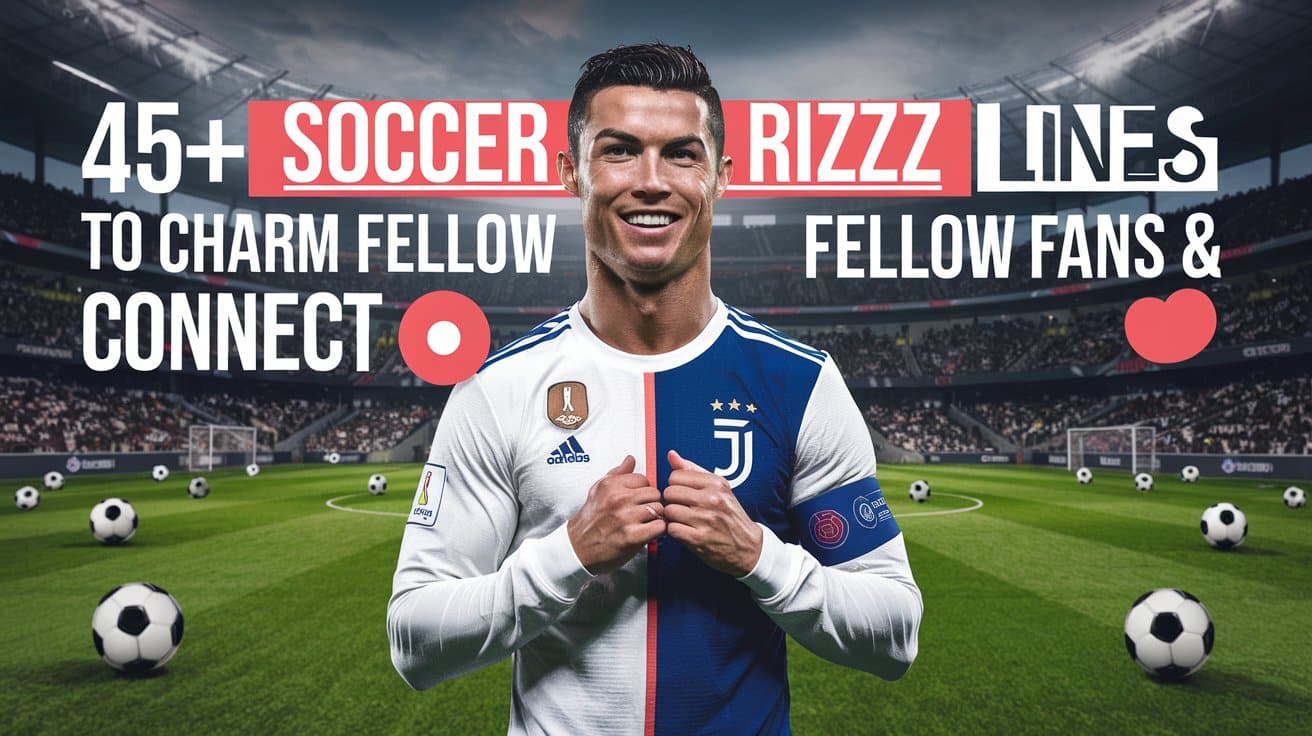 45+ Soccer Rizz Lines to Charm Fellow Fans & Connect - Rizz Finity