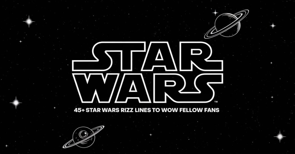 45+ Star Wars Rizz Lines