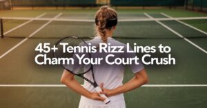 Read more about the article 45+ Tennis Rizz Lines to Charm Your Court Crush