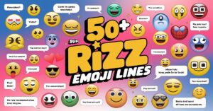 Read more about the article 50+ Fun and Flirty Emoji Rizz Lines to Spark Your Conversations