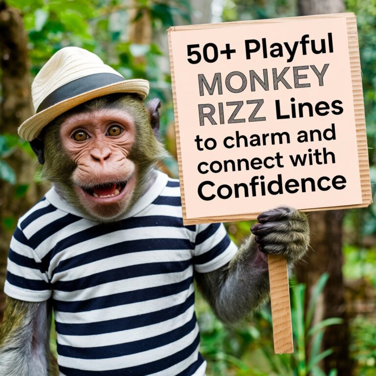 50+ Playful Monkey Rizz Lines to Charm with Confidence - Rizz Finity