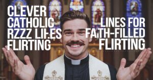 Read more about the article 40+ Clever Catholic Rizz Lines for Faith-Filled Flirting