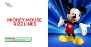 Read more about the article Flirt Like a Disney Pro with Mickey Mouse Rizz Lines