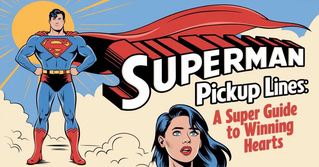 Best Superman Pickup Lines: A Super Guide to Winning Hearts